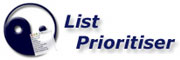 List Prioritiser for Mac OS