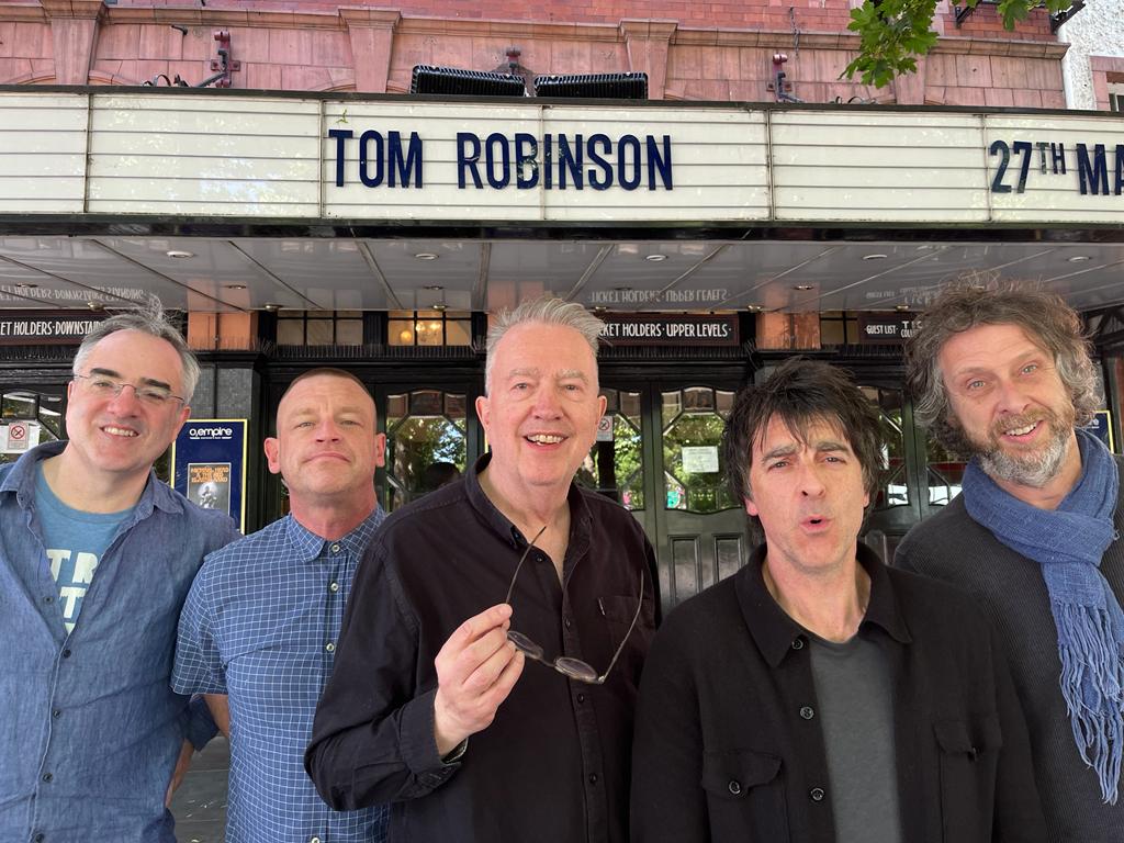 Tom Robinson Band outside Shepherds Bush Empire